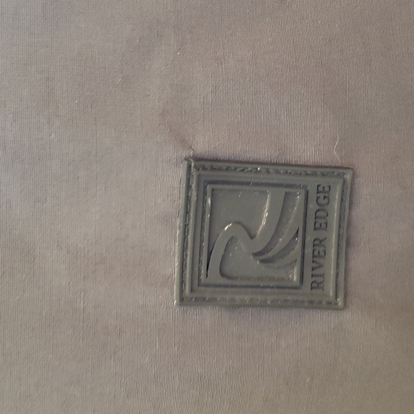 NWT Men's River Edge by Zeroxposur Dark Gray Hooded Coat/Parka, Faux Fur, Size L - Picture 11 of 16